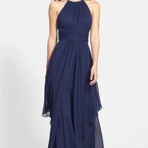 Eliza J Navy Blue Maxi Dress